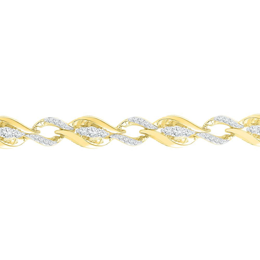 1CTW-Diamond FASHION BRACELET