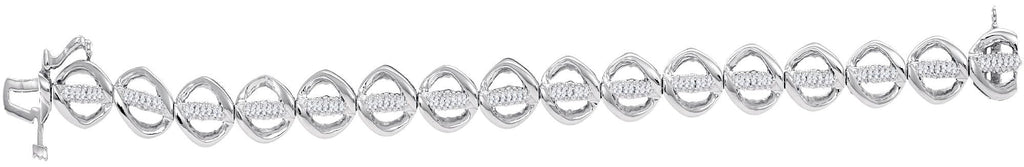 1-2CTW-Diamond FASHION BRACELET