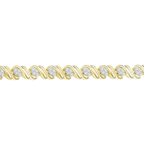 1CTW-Diamond FASHION BRACELET