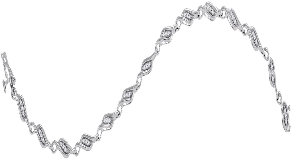 1-4CTW-Diamond FASHION BRACELET