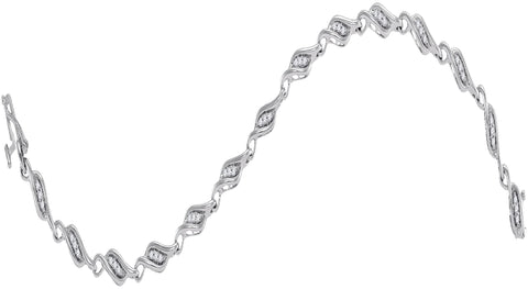 1-4CTW-Diamond FASHION BRACELET