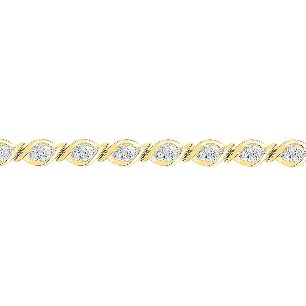 1CTW-Diamond FASHION BRACELET