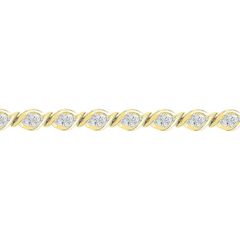 1CTW-Diamond FASHION BRACELET