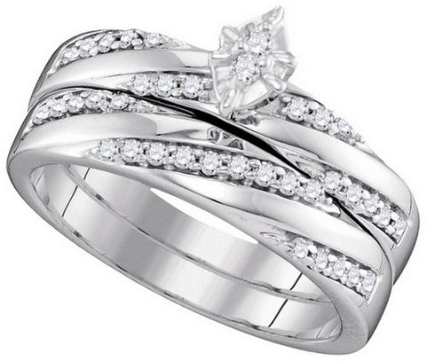 1-4CTW-Diamond BRIDAL SET