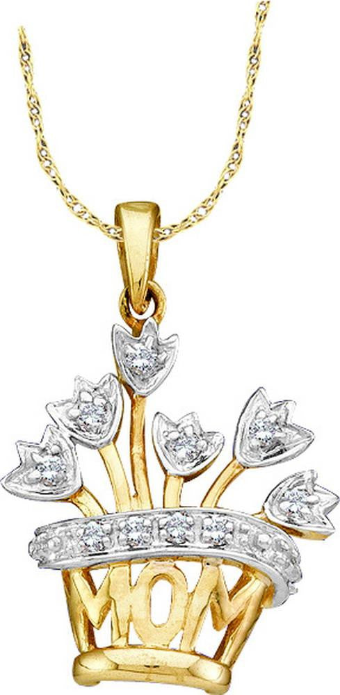 MOM DIAMOND PENDANT""