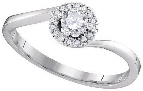 1-4CTW-Diamond BRIDAL RING