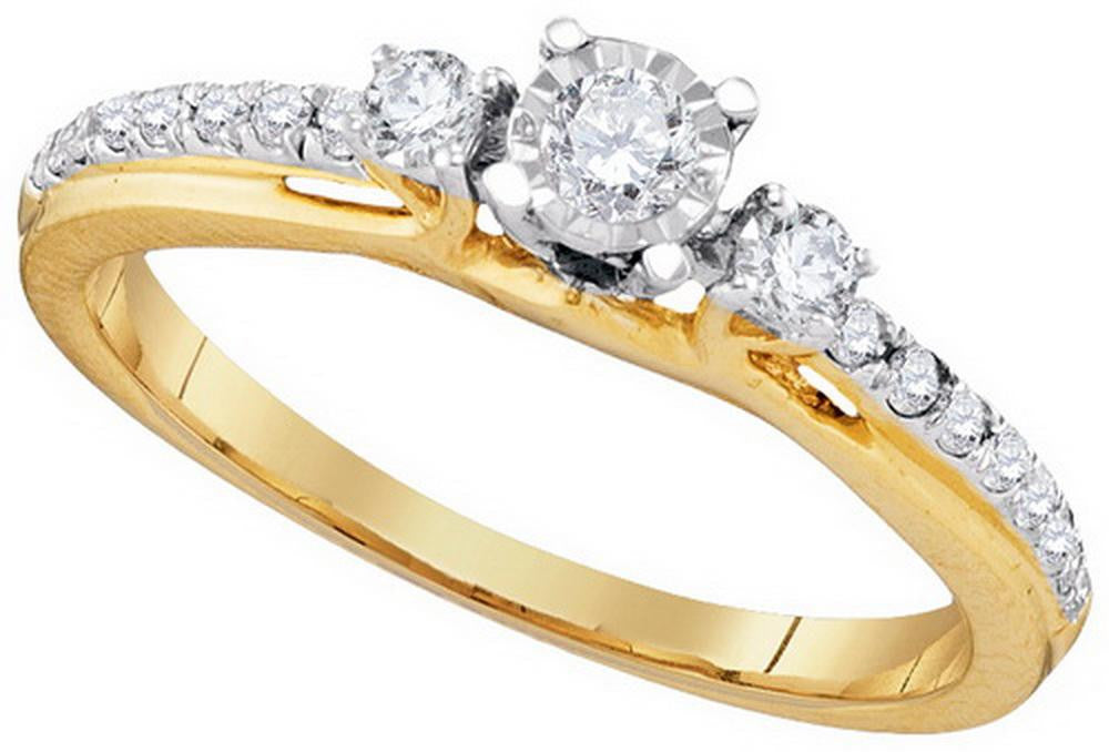 1-3CTW-Diamond BRIDAL RING