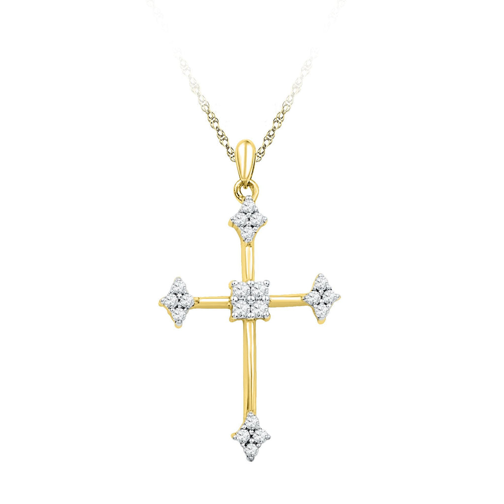 1-4CTW-Diamond FASHION PENDANT