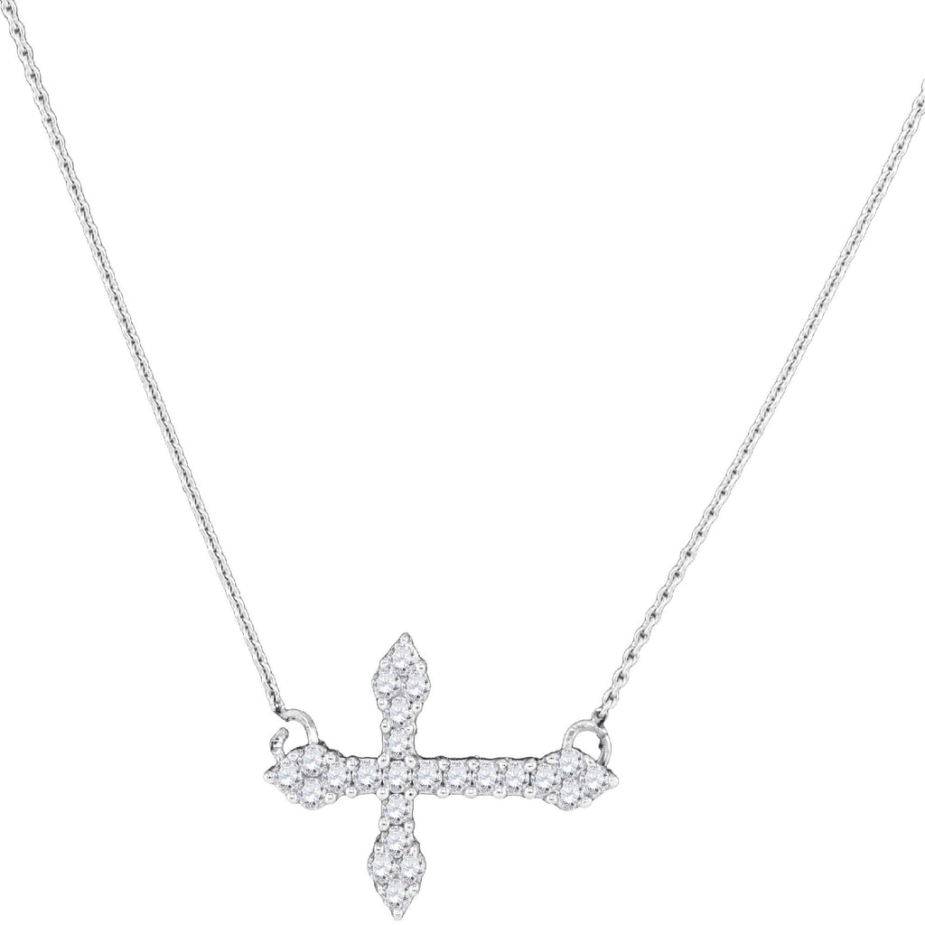 1-4CTW-Diamond FASHION NECKLACE