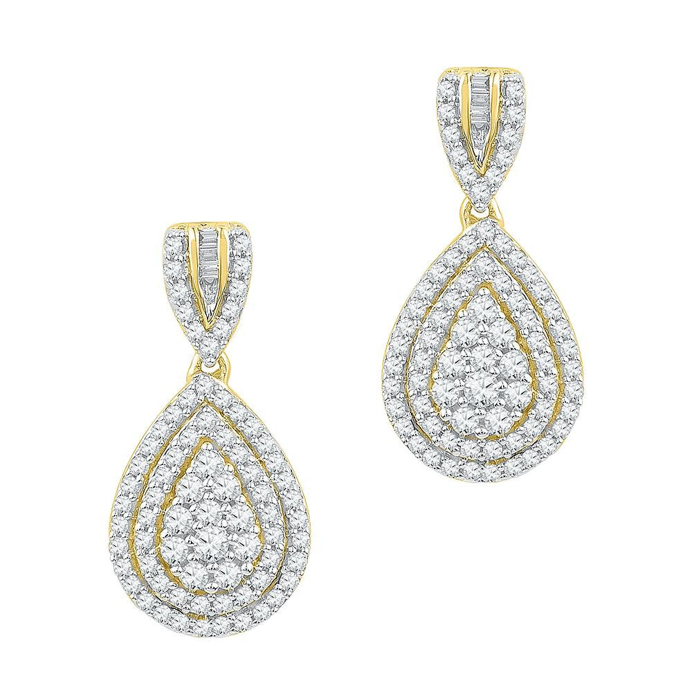 7-8CTW-Diamond FASHION EARRINGS