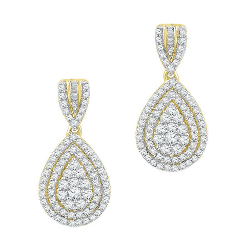 7-8CTW-Diamond FASHION EARRINGS