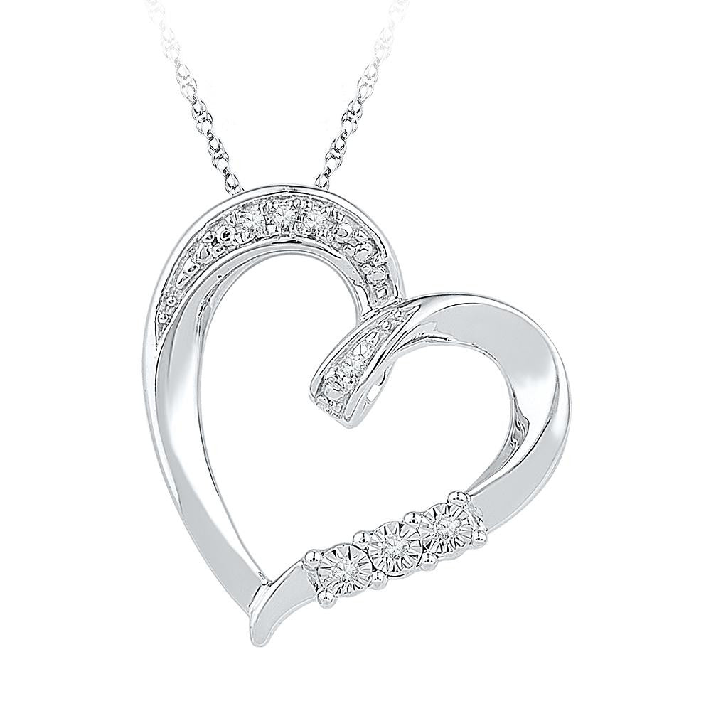 0.03CTW-Diamond FASHION PENDANT