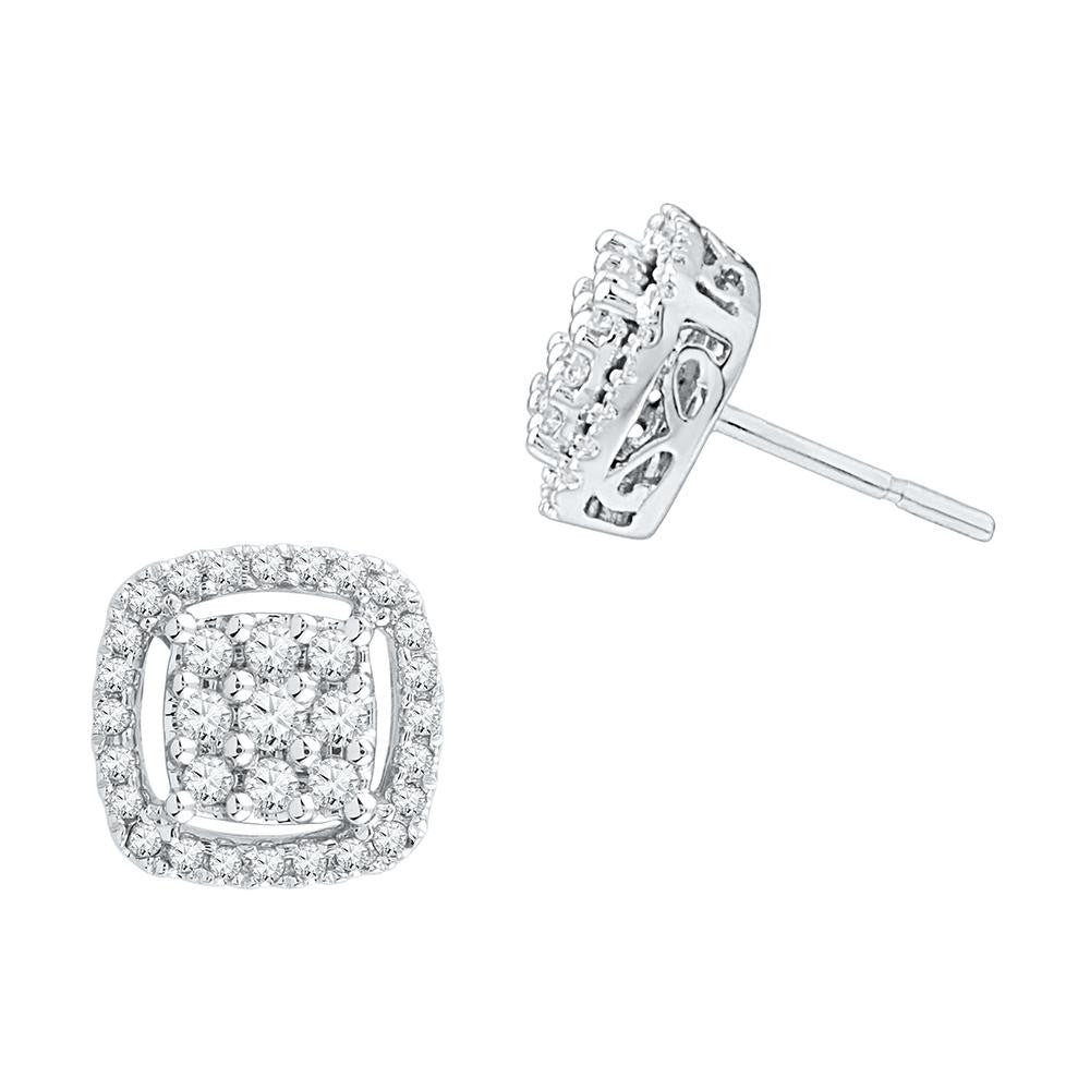 1-2CTW-Diamond FASHION EARRINGS