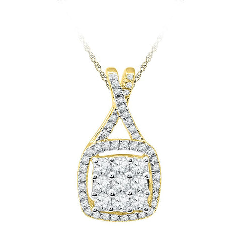 1-2CTW-Diamond FASHION PENDANT