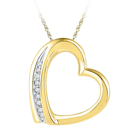 0.03CTW-Diamond FASHION PENDANT