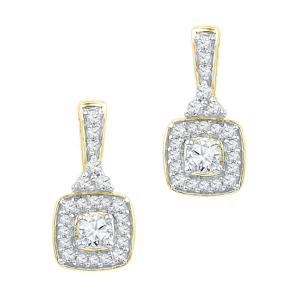 1-2CTW-Diamond FASHION EARRINGS