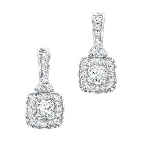 1-2CTW-Diamond FASHION EARRINGS