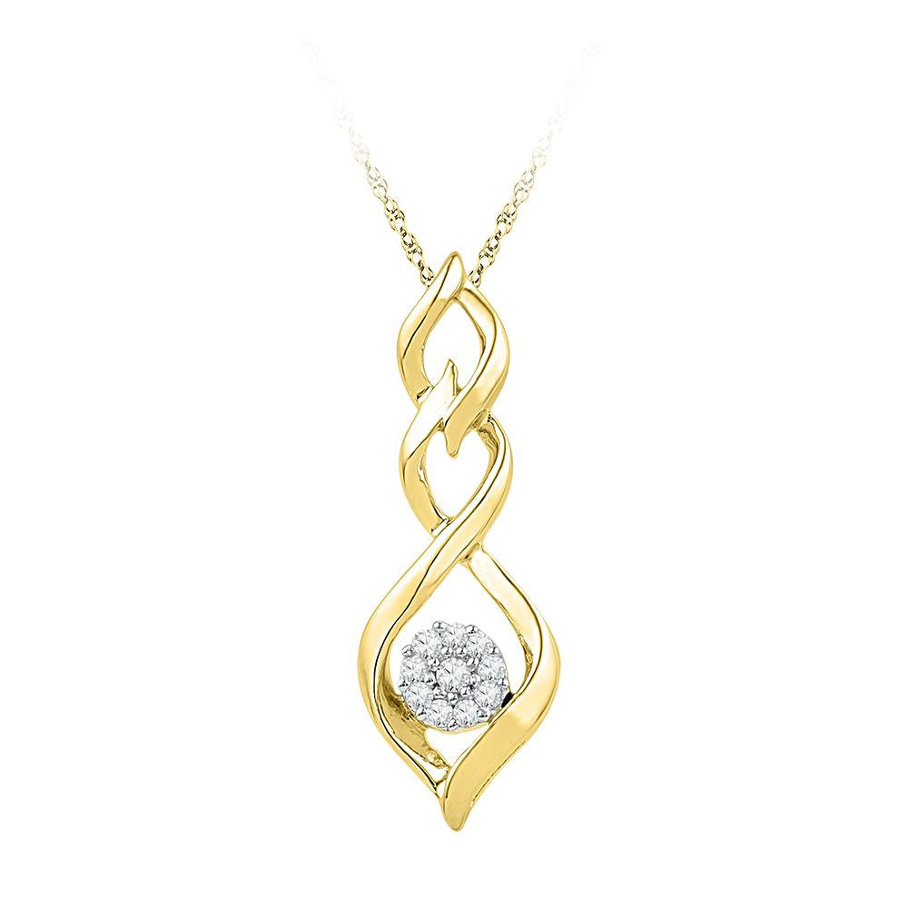 1-10CTW-Diamond FASHION PENDANT