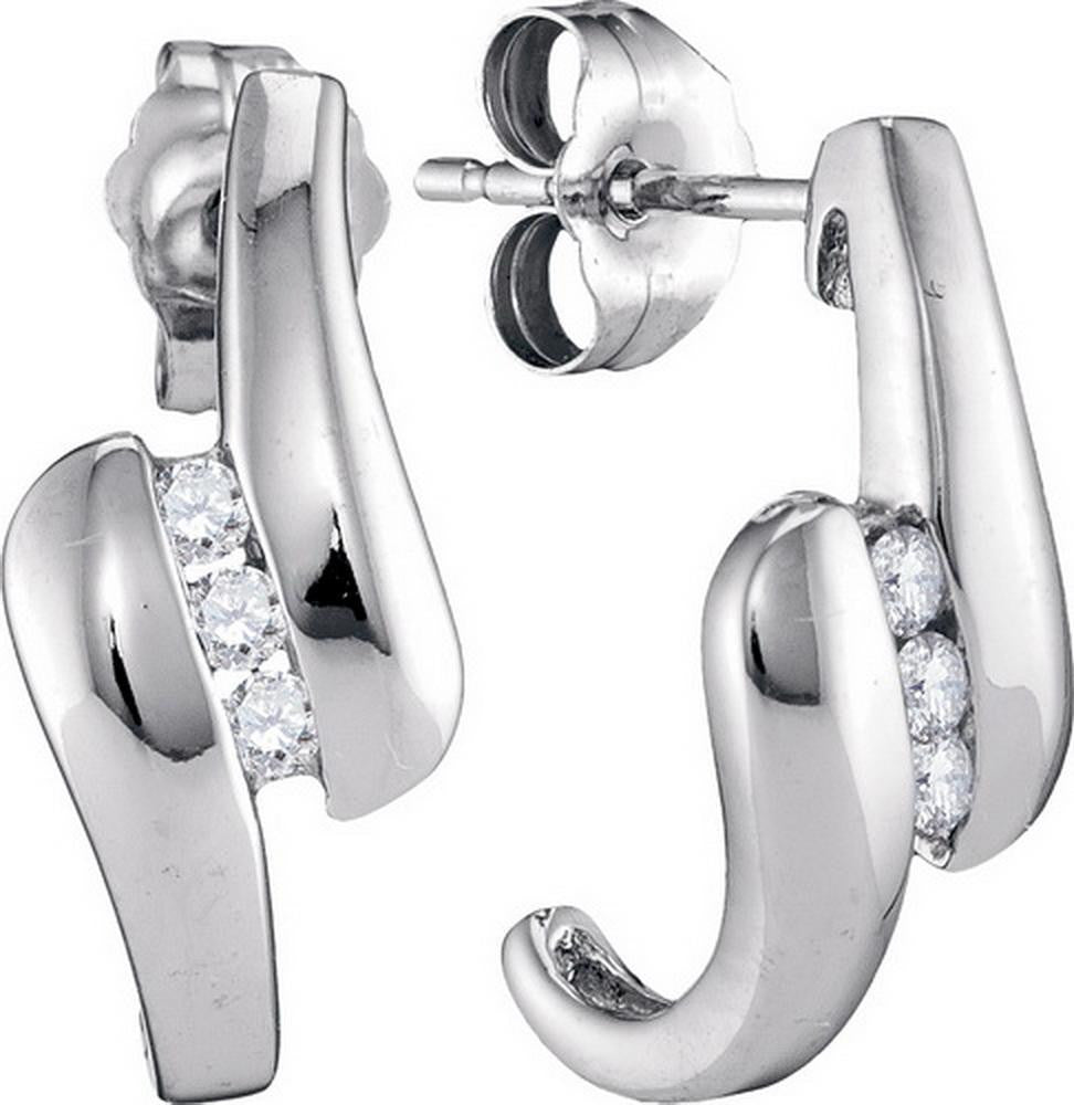 1-8CTW-Diamond FASHION EARRINGS