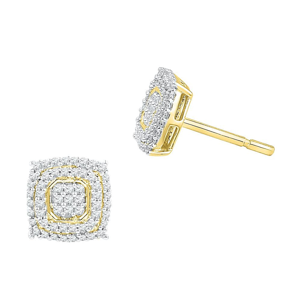 1-2CTW-Diamond FASHION EARRINGS