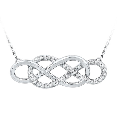 1-6CTW-Diamond FASHION NECKLACE