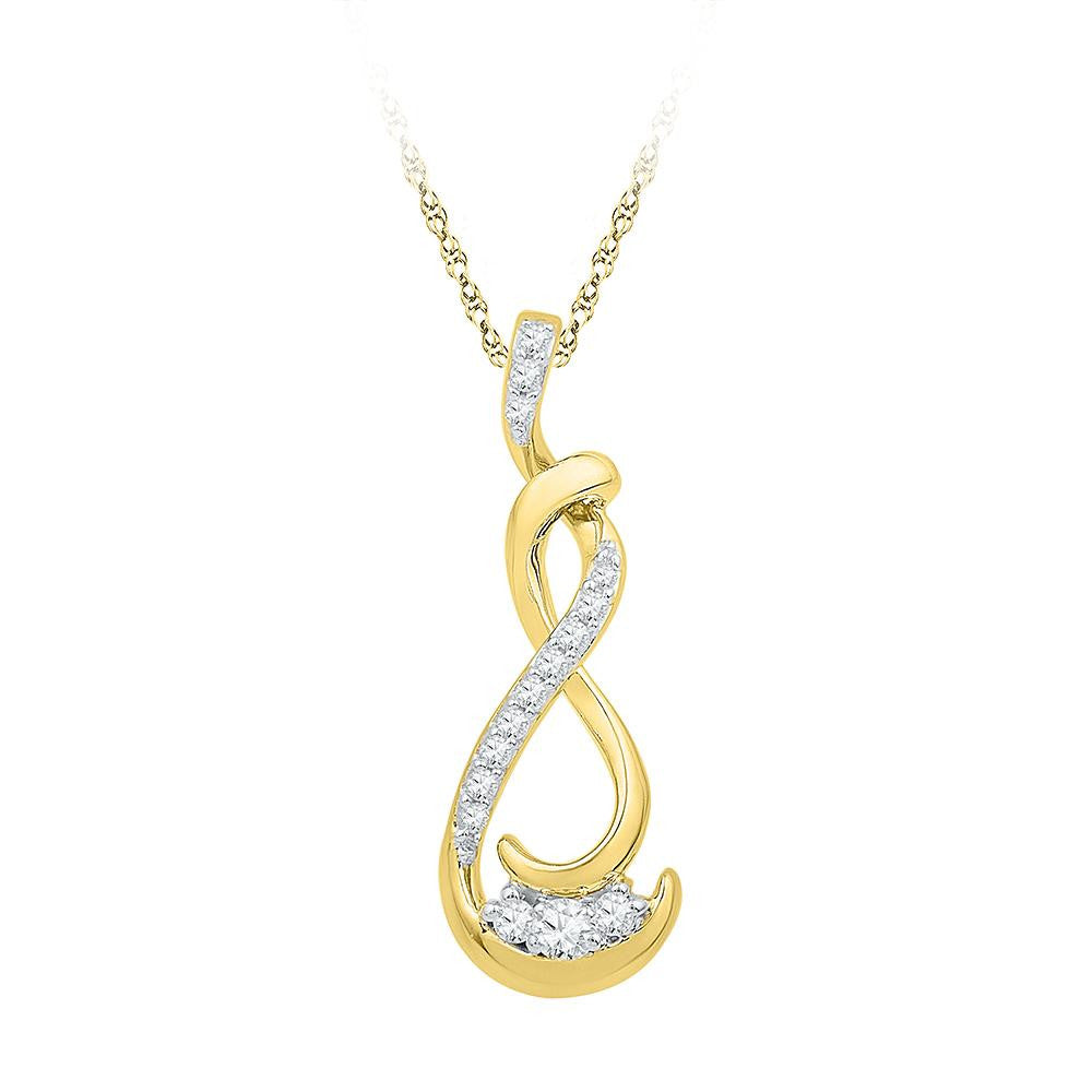 1-5CTW-Diamond FASHION PENDANT