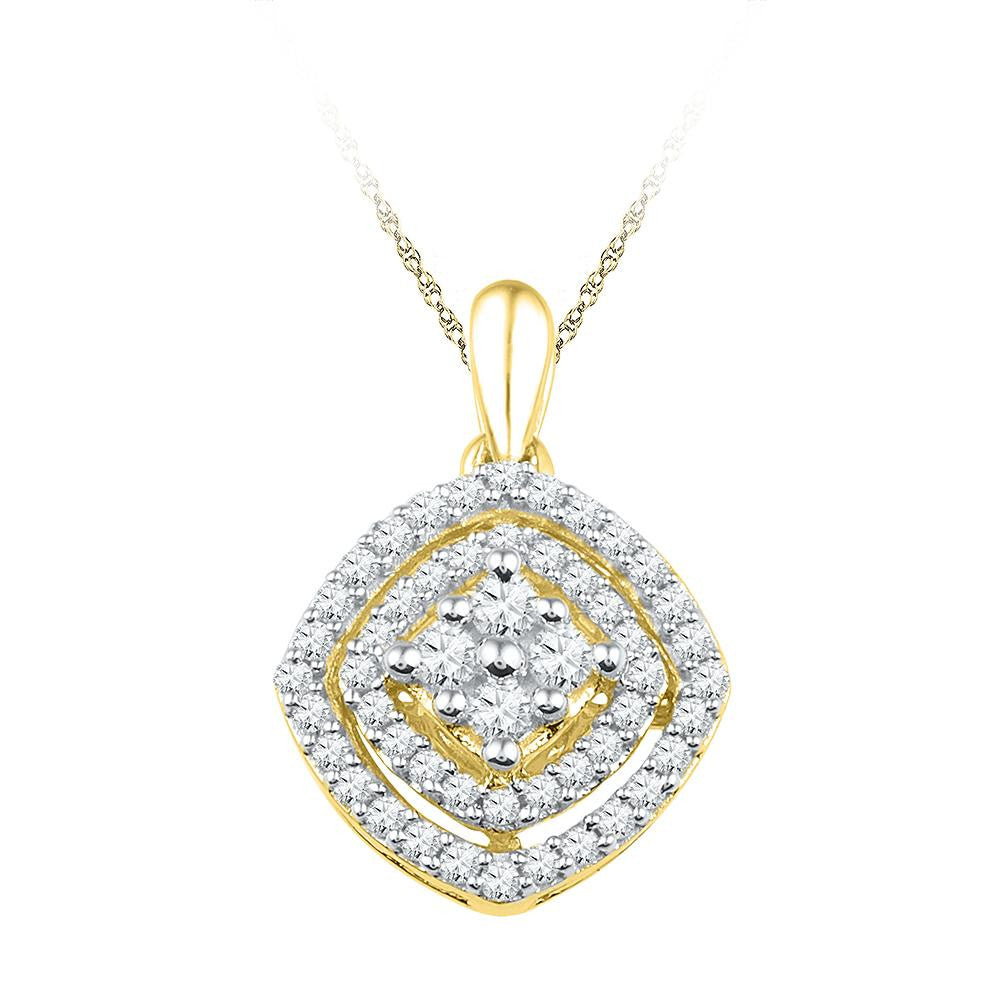 1-2CTW-Diamond FASHION PENDANT