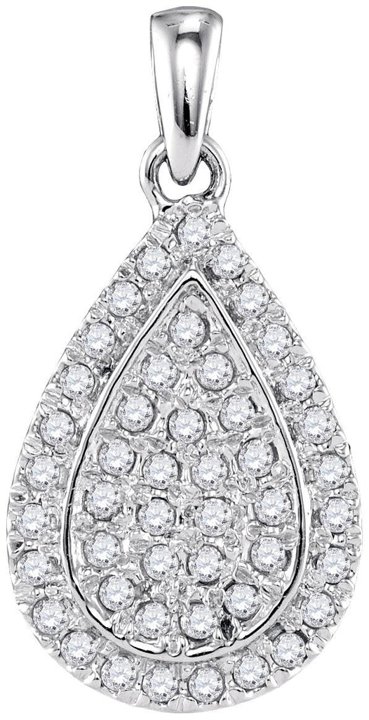 1-4CYW-Diamond FASHION PENDANT