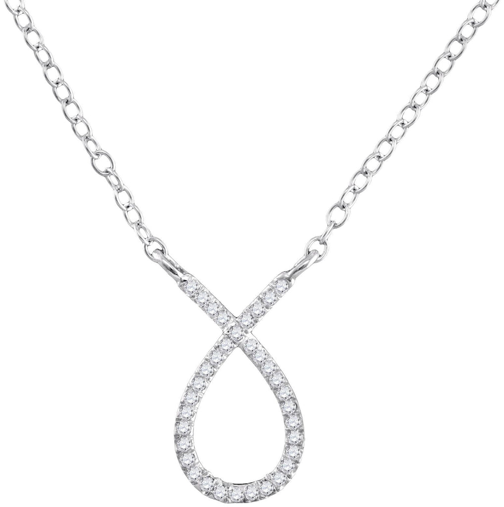 1-10CTW-Diamond FASHION NECKLACE