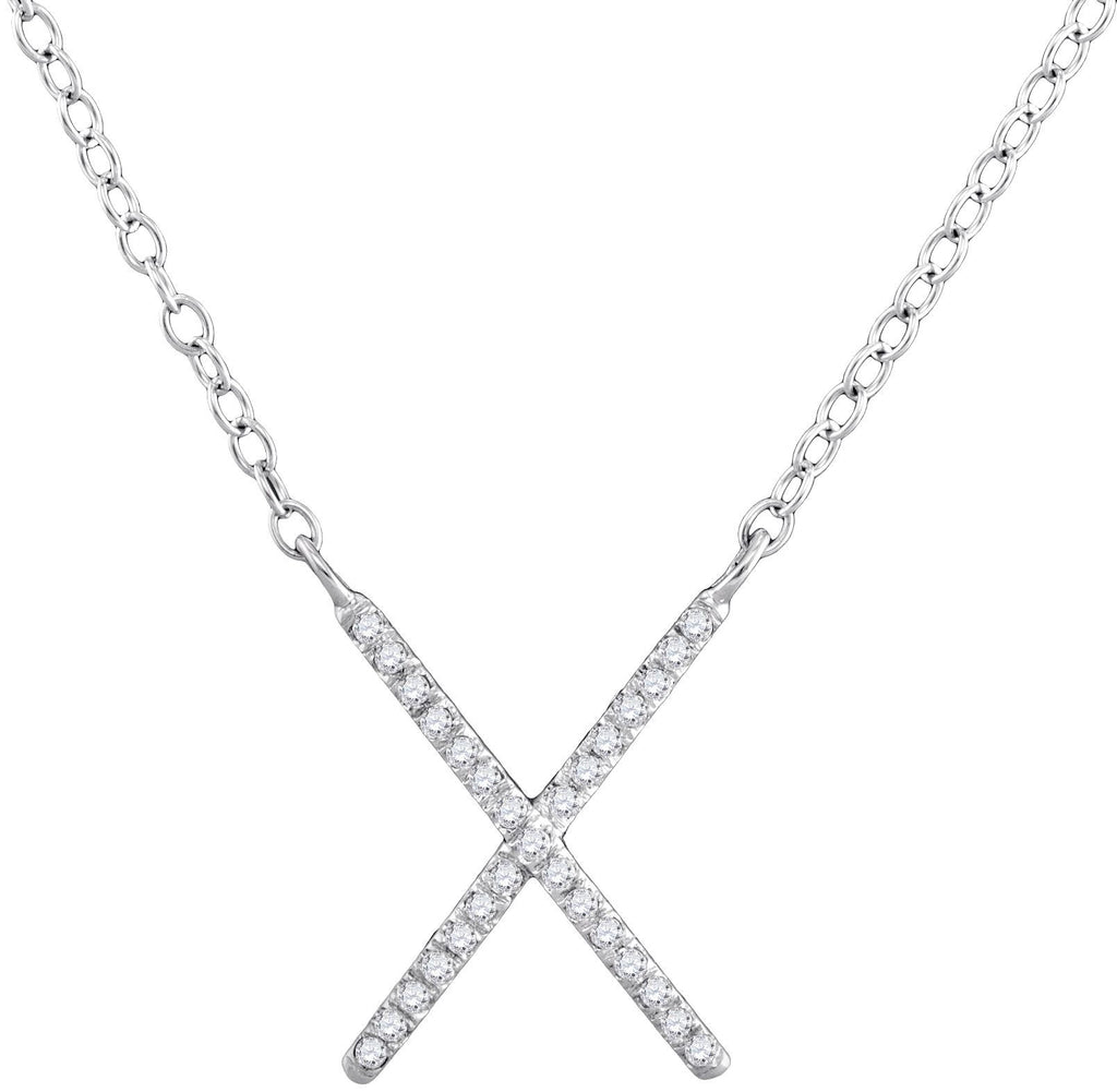 1-10CTW-Diamond FASHION NECKLACE