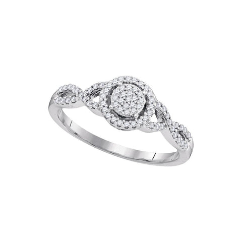 1-5CTW-Diamond MICRO-PAVE BRIDAL RING