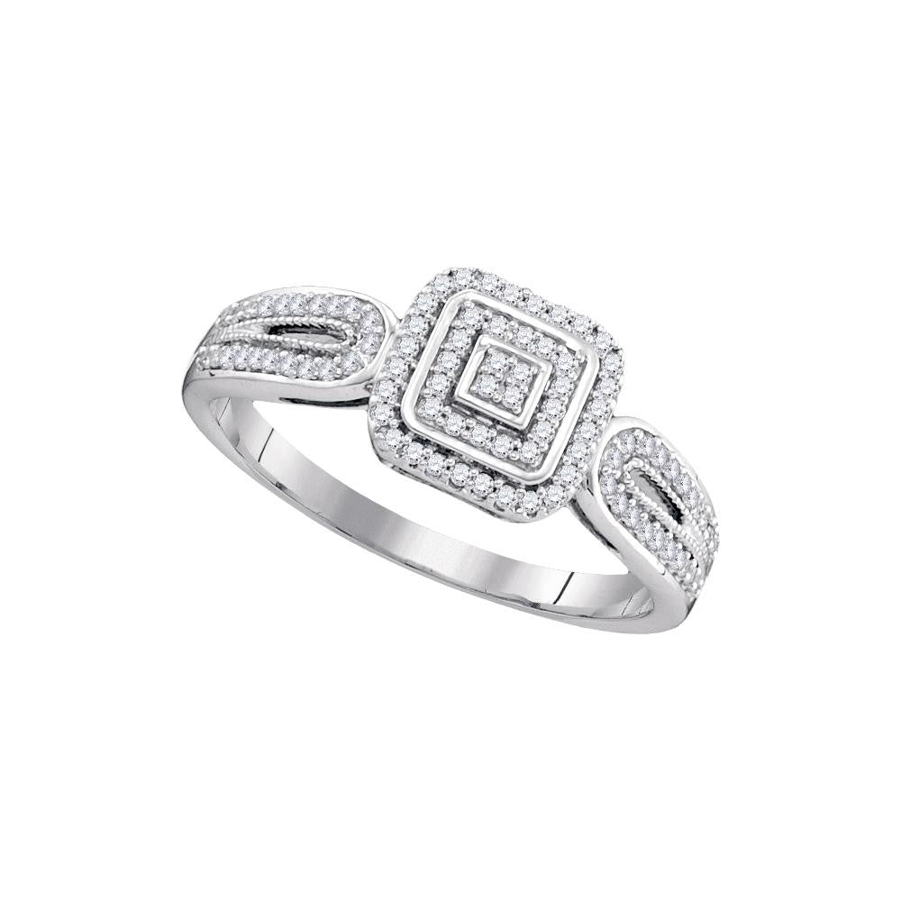 1-5CTW-Diamond MICRO-PAVE BRIDAL RING