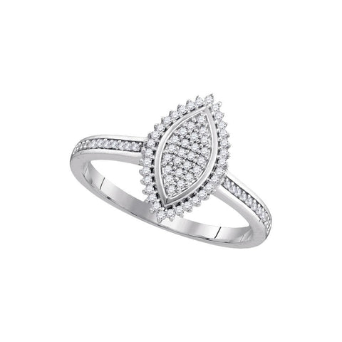 1-2CTW-Diamond MICRO-PAVE BRIDAL RING