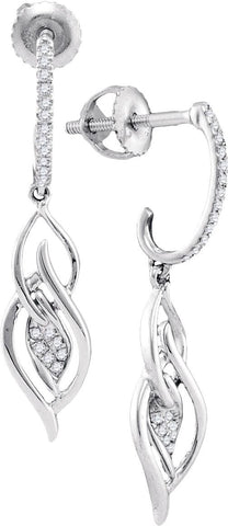 1-10CTW-Diamond MICRO-PAVE EARRING