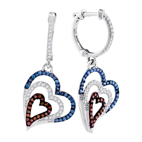 3-8CTW-Diamond FASHION EARRING