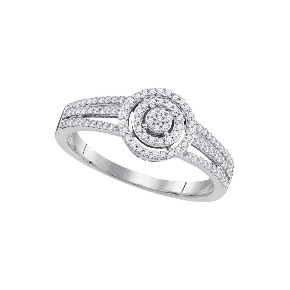 1-5CTW-Diamond MICRO-PAVE BRIDAL RING