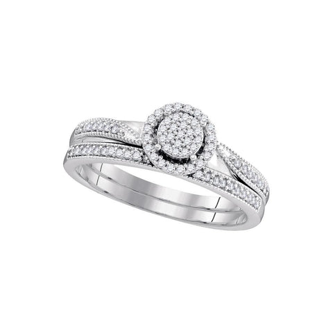 1-5CTW-Diamond MICRO-PAVE BRIDAL RING