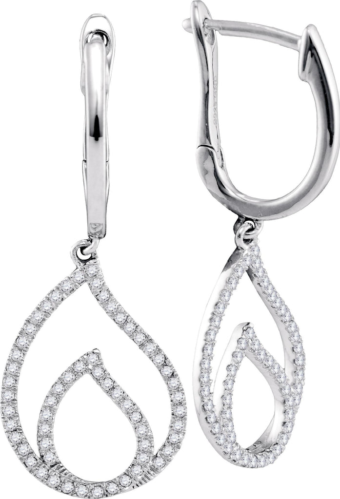 1-3CTW-Diamond MICRO-PAVE EARRING