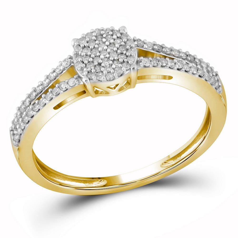 1-5CTW-Diamond MICRO-PAVE FASHION RING