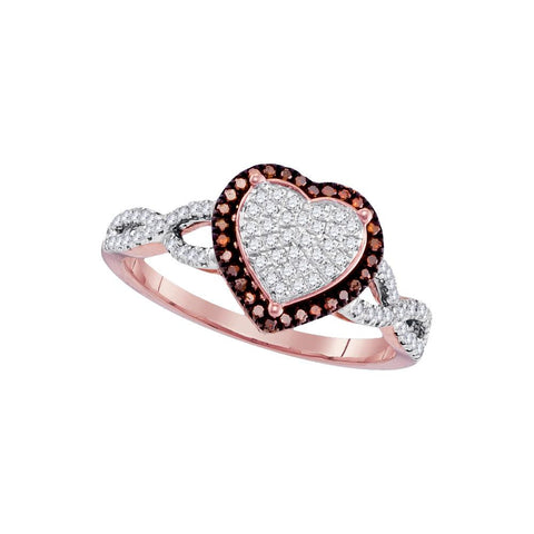 1-3CTW-Diamond RED MICRO-PAVE RING