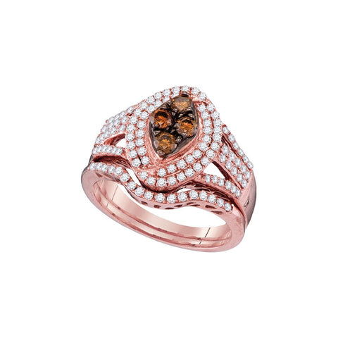 1CTW-Diamond FASHION BROWN RING