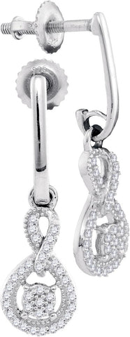 1-5CTW-Diamond MICRO-PAVE EARRING