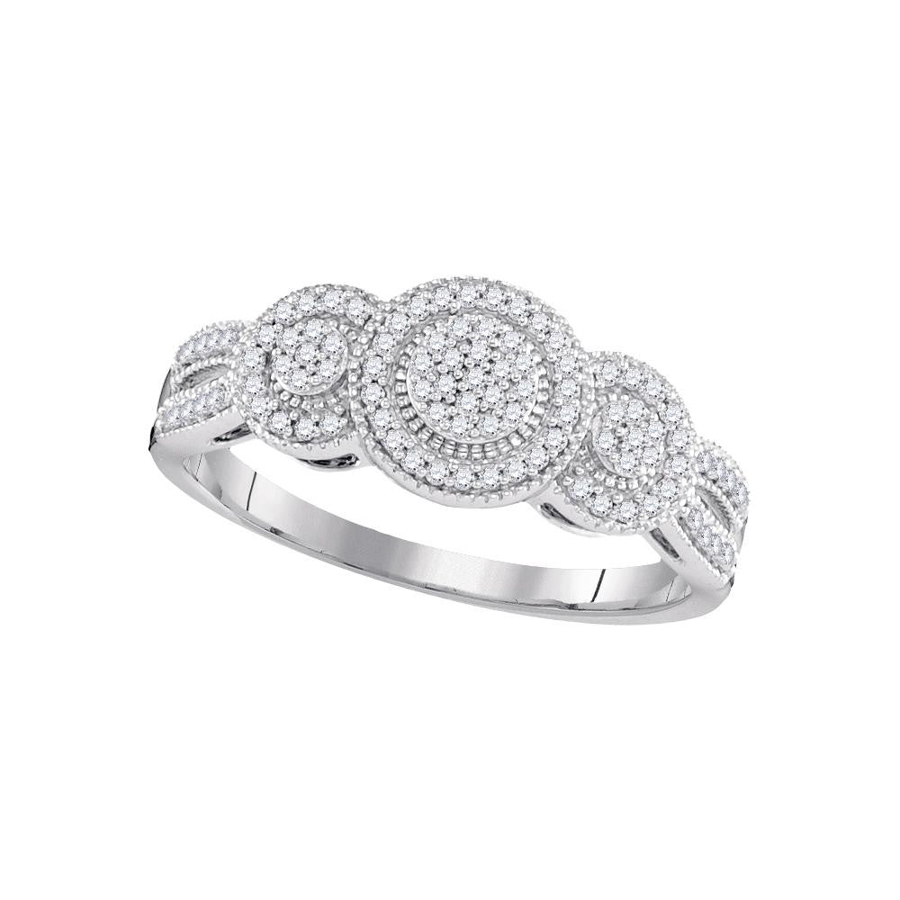 1-4CTW-Diamond MICRO-PAVE BRIDAL RING