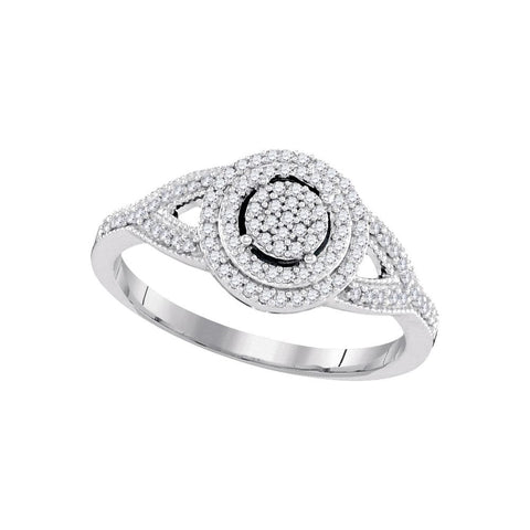 1-4CTW-Diamond MICRO-PAVE BRIDAL RING