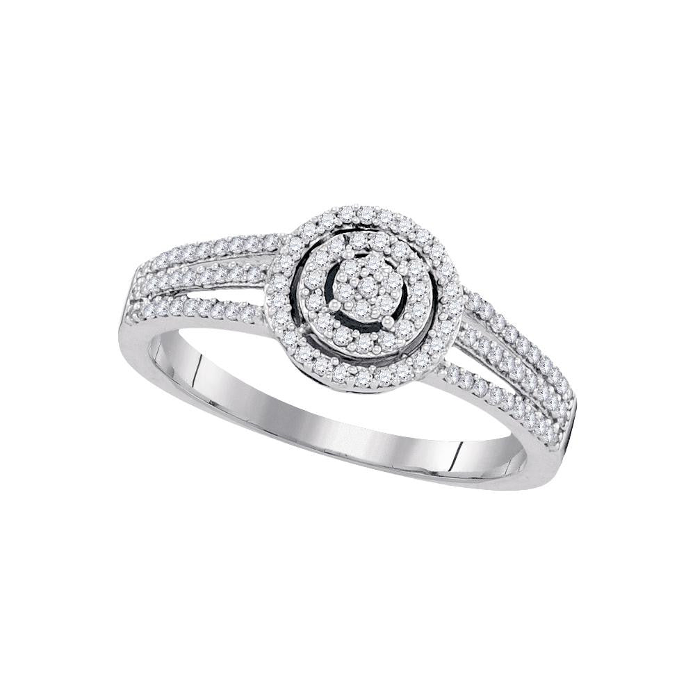 1-3CTW-Diamond MICRO-PAVE BRIDAL RING