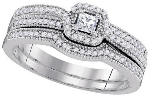 1-3CTW-Diamond 1-10CT-CPR BRIDAL SET