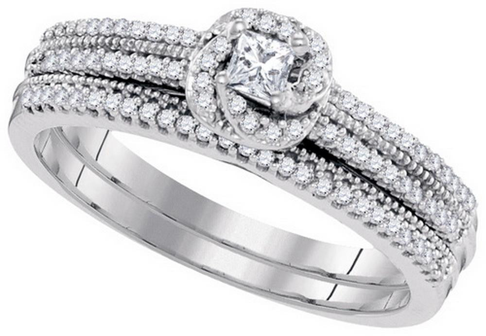 1-3CTW-Diamond 1-10CT-CPR BRIDAL SET