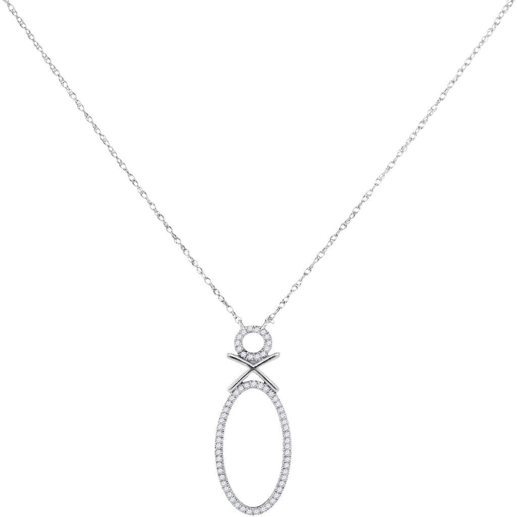 1-6CTW-Diamond FASHION NECKLACE