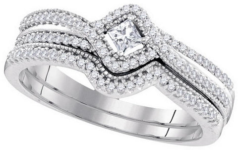 1-3CTW-Diamond 1-10CT-CPR BRIDAL SET