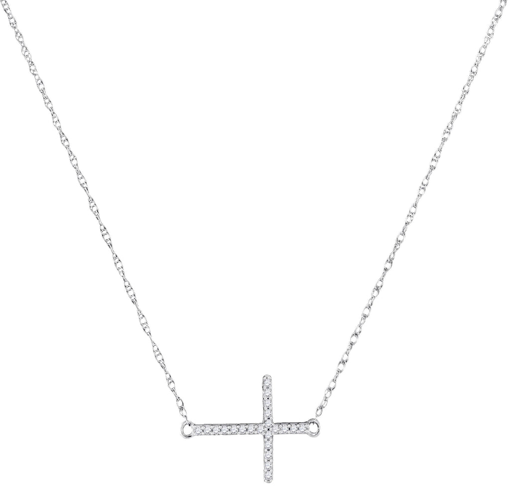 1-20CTW-Diamond FASHION NECKLACE